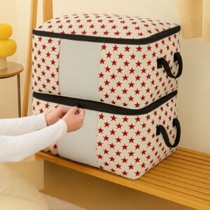 ( 6 Pcs New Printed Quilt Storage Bag )